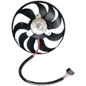 Resim Volkswagen Golf 4 Bora Audi A3 1.6 16V AKL BCB 1998 Sonrası Fan Motoru Davlumbazsız 290 Mm 3 Fiş 9 Kanat 