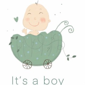 Resim Konsept Tebrik Kartı-It's a boy 