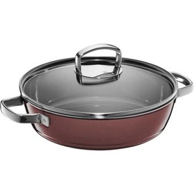 Resim WMF Fusiontec Mineral Pilav Tenceresi 28 cm Pembe Kuartz 