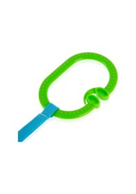 Resim Babyjem Pusete Asılabilir Oval Sesli Çıngırak Kırmızı 