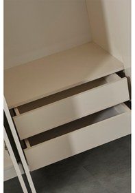 Resim Safir Yatak Odası Takımı Gardırop Bej 