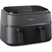 Resim Philips Airfryer NA350/00 Çift Hazneli Fritöz 9l 
