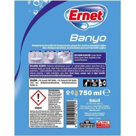 Resim Ernet Mutfak Temizleyici 750 ml + Banyo Temizleyici 750 ml 