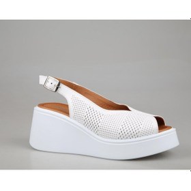 Resim Pierre Cardin Pc-54587 Beyaz Kadın Topuklu Ayakkabı Beyaz 