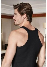 Resim Berrak 1016 Erkek Ribana Sporcu Atlet 6 Adet Siyah 