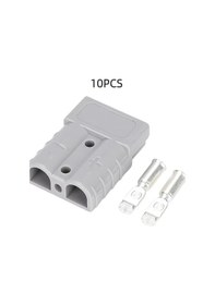 Resim Globalbloom 10 Parça Gri Ağır Hizmet Bakır Anderson Konnektör 50a 6awg Çatal Lift Karavan 