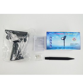 Resim 2'li Paket 9 LED Teknoloji Güneş Enerjili Spot Işıklar Dış Mekan, Su Geçirmez, Ayarlanabilir Otomatik Açma/Kapama Bayrak Direği Işıkları, Bahçe Havuz Ağaç Gölet ve Avlu için Peyzaj LED Aydınlatma Zemin Işığı 