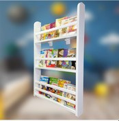 Resim Çocuk Odası Kitaplık Montessori Kitaplık Bebek Odası Kitaplık 