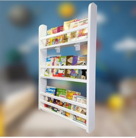 Resim Çocuk Odası Kitaplık Montessori Kitaplık Bebek Odası Kitaplık 