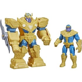 Resim Avengers Mech Strike Thanos Figür Set - F0264 