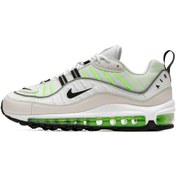 Resim Nike Air Max 98 Womens White Sneakers Beyaz Günlük Kadın Spor Ayakkabı Beyaz 