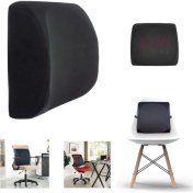 Resim Ankaflex Ev Ofis Koltuk Sırt Dayama Bel Desteği Minderi Konfor Yastığı Sandalye Aksesuarı 