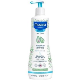 Resim Mustela gentle cleansing 500 ml yenidoğan saç vücut şampuanı 