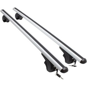 Resim Ford Tourneo Custom Gri Ara Atkı Bold Bar 2 Parça 122-144cm 2024 Ve Sonrası 