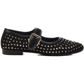 Resim Siyah Taş İşlemeli Kadın Babet 354159 Z Siyah 