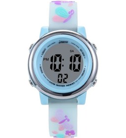 Resim Sones Skmeı 1460 Çocuk Aydınlatmalı Çok Fonksiyonlu Su Geçirmez İnce Spor Saati Siyah 