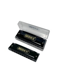 Resim Midex Hn-10bk Siyah Örf Aletleri 10 Delikli Mızıka 