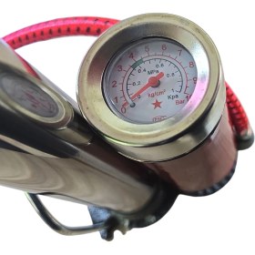 Resim Fixonic B.h.d BHD00324 T Saplı Saatli Krom Hava El Pompası 60CM 