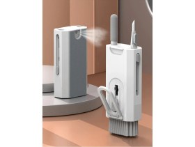Resim Fogy 8 In 1 Airpods Ipad Macbook Tablet Klavye Için Taşınabilir Sıvı Hazneli Temizlik Kiti 
