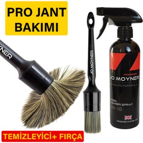 Resim Jo Moyner Premium Jant Temizleyici 500ML JM16 + Profesyonel Detay Fırçası JM546 Set 