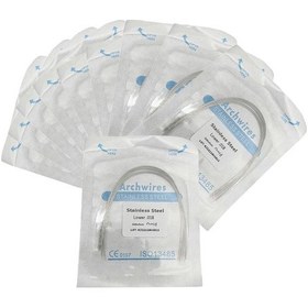 Resim Suntek 10 Paket Dental Ortodontik Süper Elastik Paslanmaz 018-alt 