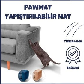 Resim PawMat Yapıştırılabilir Kedi Tırmalama Matı 
