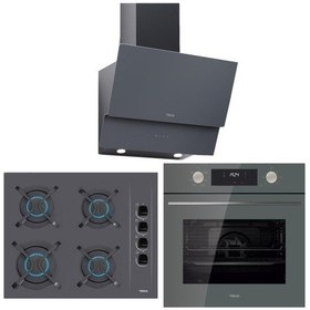 Resim Teka Chef 4 HAK 625 ST - GBC 64002 KBC ST - ATV 60 PRO ST Gri Ankastre Set 