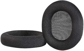 Resim Steelseries Arctis 7/Arctis 5/Arctis 3/Arctis 1/ Arctis Pro Kayıpsız Kablosuz Oyun Kulaklığı, Yumuşak Hafızalı Sünger ve Nefes Alabilir Örgü Kumaş Kulak Pedleri Minder (Siyah) 