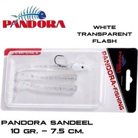 Resim Pandora Sandeel 7,5 Cm 10 Gr Silikon Yem 