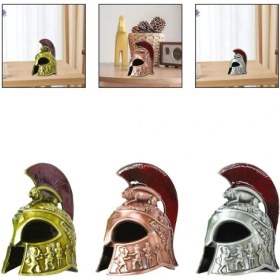 Resim Marsilyan Metal Dekoratif Şövalye Miğferi 