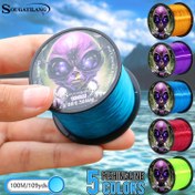 Resim Sougayilang 100m/109yds Dayanıklı Naylon Misina, Aşınma Direnci ve Yüksek Dayanıklılık, Açık Hava Balıkçılık Malzemesi 