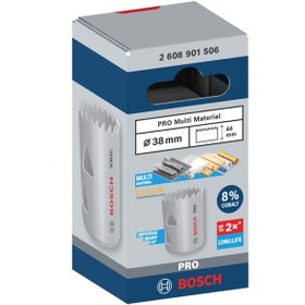 Resim Bosch Pro 38 Mm Multi Vidalı Bi-metal Panç 2608901506 