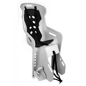 Resim Nfun Bisiklet Portbagaj Bağlantılı Çocuk Taşıyıcı Koyu Gri 