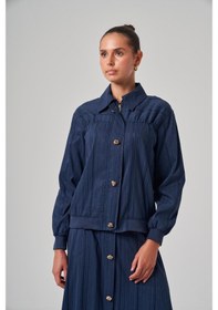 Resim Oe26kz1020 Omelya Bomber Ceket Lacivert 