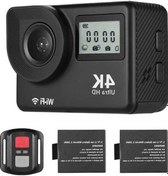Resim Pazly 4k Wifi Spor Kamerası - 170 Geniş Açılı, 30m Su Geçirmez, 2 Pil, Uzaktan Kumandalı Aksiyon Kamera 