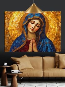 Resim Meryem AnaDini Sanat Dekoratif Kanvas - Mdf Ahşap Tablo 