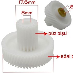 Resim Sinbo Uyumlu Shb-3098 Et Kıyma Makinası Motor Dişlisi 