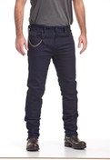 Resim Nyks Jeans NY01 Kevlar Motosiklet Pantolonu Mavi 