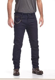 Resim Nyks Jeans NY01 Kevlar Motosiklet Pantolonu Mavi 