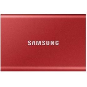 Resim Samsung T7 500GB Usb3.2 Gen2 Kırmızı Taşınabilir Disk 