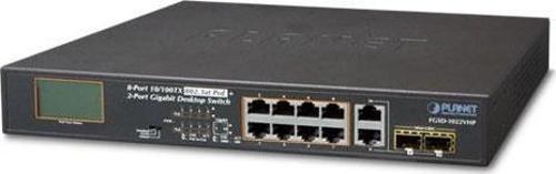 Resim Yönetilemeyen Masaüstü Tip Switch (Unmanaged Desktop Switch)&lt;br&gt;8-Port 10/100TX 802.3at/af PoE Planet