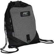 Resim MUSCLECLOTH Sackpack Spor Çanta Siyah Gri 14 L 