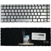 Resim Notespare Hp Ile Uyumlu Pavilion 14-ce3001nt (8UG86EA) Notebook Klavye Işıklı Gümüş Gri Tr 