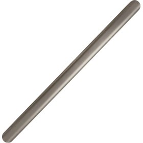 Resim Badem10 Vento Soft Füme Düz Çekmece Kulp 512 mm Uzun Metal Dolap Gardırop Mutfak Banyo Kulbu Modern Tasarım 