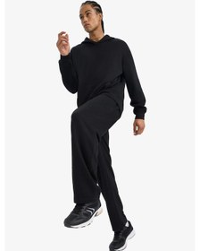 Resim Defacto Wide Leg Cepli Geniş Paça Dokulu Eşofman Altı E9433ax25aubk81 Siyah 