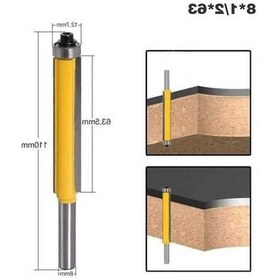 Resim Besthome1 Ahşap İşleri İçin 8 Kollu Rulmanlı Kenar Düzeltme Bıçağı 8 1/2 63.5 