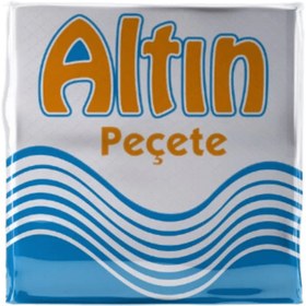 Resim Altın Peçete Kare - 100'lü 10Paket 