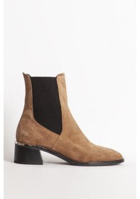 Resim DERİCLUB 88113 Gerçek Deri Kadın Bot 