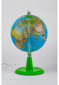 Resim Gürbüz Işıklı Modern Fiziki Dünya Küresi 30 CM 