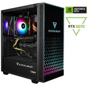 Resim Casper Excalibur E65H.147F-DF70X-0HD i7-14700F 32 GB 1 TB SSD RTX5070 Dos Masaüstü Oyuncu Bilgisayarı 